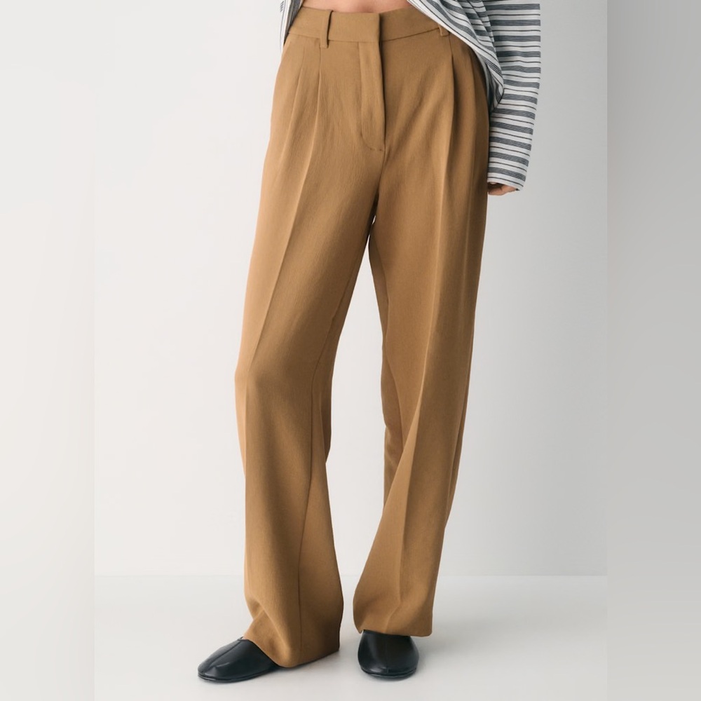 Wilfred Camel Effortless Pants